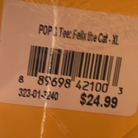 100th Anniversary Felix the Cat Short Sleeve shirt and Funko Pop combo - Picture 8 of 8